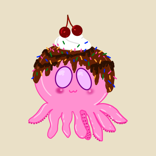 Ice Cream Octopus by Witchvibes