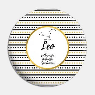 Zodiac Constellation | Leo Pin