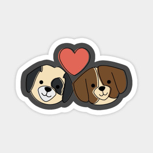 Dogs Lover Shirts Magnet