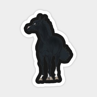 Black Horse Magnet