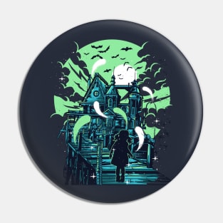 Haunted Girl Pin