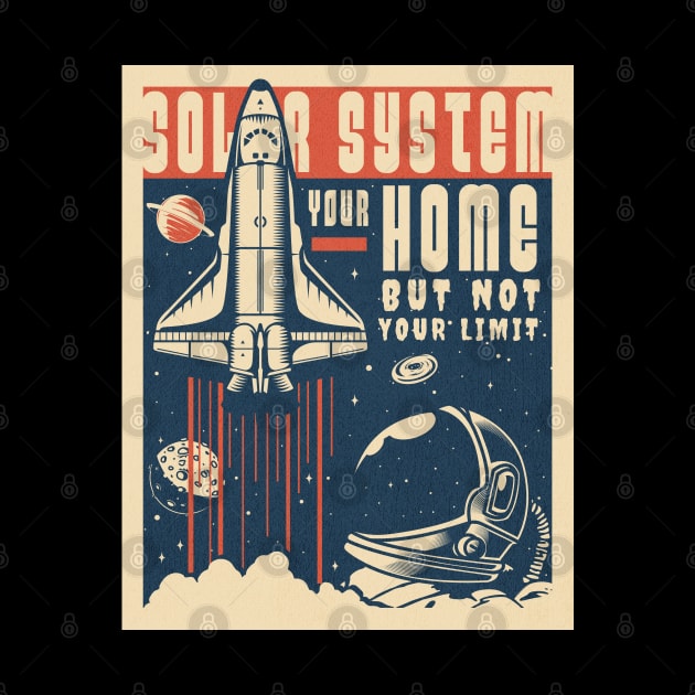 Solar System your home poster by SpaceWiz95