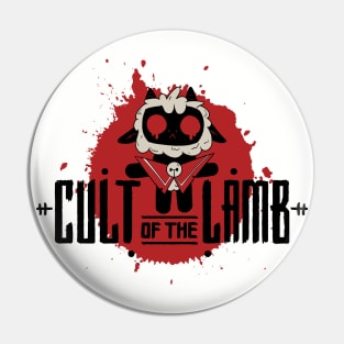 Cult of the Lamb Fan Logo Pin