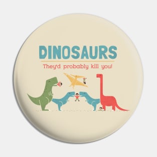 Dino Fact Pin