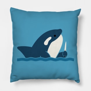 Killer Whale Pillow