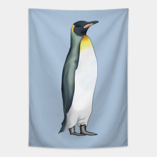 Emperor penguin original digital art Tapestry