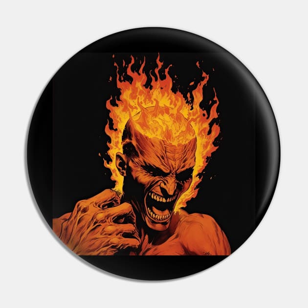 Flame head 2 Pin by obstinator