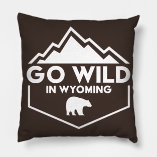 Go Wild in Wyoming Pillow