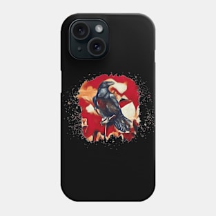 The crow bird Phone Case