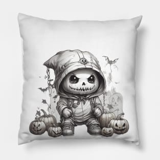 Pumpkin Halloween funny Pillow