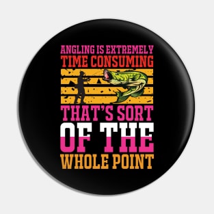 Angling is extremely time consuming that's sort of the whole point Pin