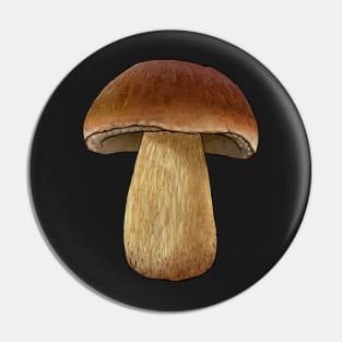 Porcino Mushroom Pin