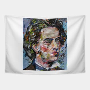 FREDERIC CHOPIN - acrylic portrait Tapestry