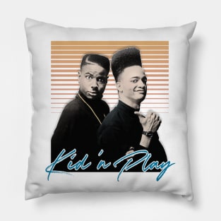 Kid 'N Play 90s Aesthetic Design #2 Pillow