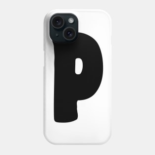 Letter P Phone Case