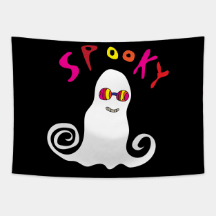 groovy ghost spooky season Tapestry