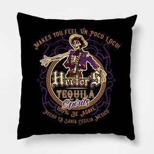 Hector's Tequila Label Pillow