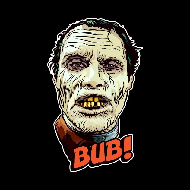 BUB!  The Sickly Green Zombie by pentoolarts