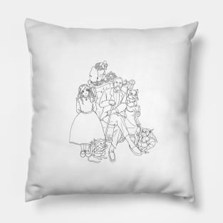 Reynold Jay and Duy Truong in a World of Imagination Pillow