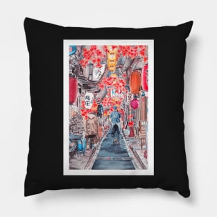 Shinjuku Alley, Tokyo Pillow