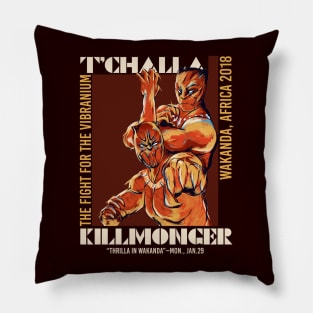 Thrilla in Wakanda (Dark) Pillow