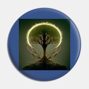 Yggdrasil World Tree of Life Pin