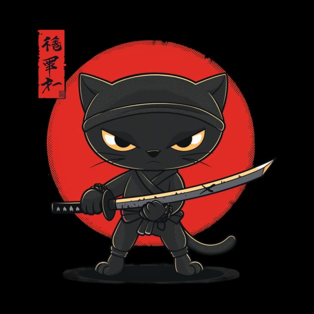 Cat Ninja Secrets Agile Stealth by BoazBerendse insect