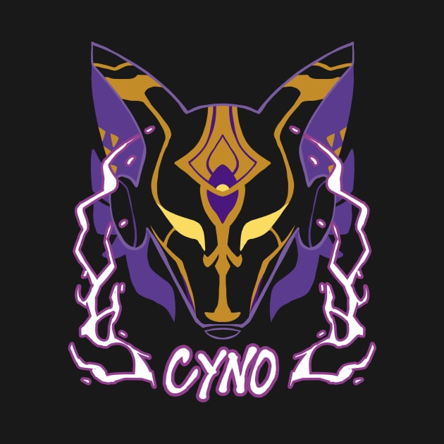 Cyno- Genshin Impact by NerdyTshirts