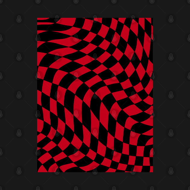 Warped Checkerboard by Velvet Earth