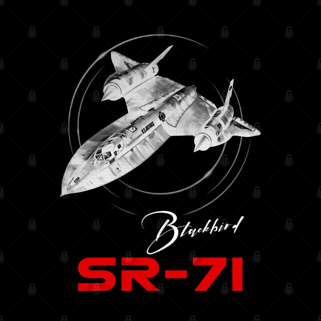 SR-71 Blackbird Us Air Force Aircraft by aeroloversclothing