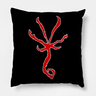 Bloodborne - Beast Rune (white outline) Pillow