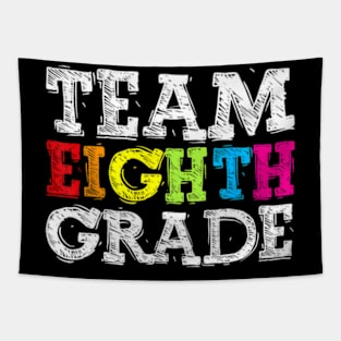 Team Eighth Grade Back To School 1St Day Teacher Kid Tapestry