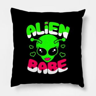 Alien Babe Pillow