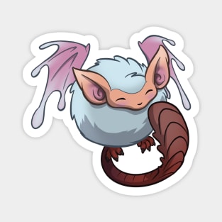 Cute bat monster Magnet