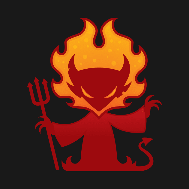 Devil with Pitchfork by fizzgig