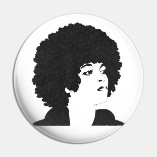 Angela Davis Freed By The People Pin