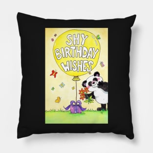 Shy Birthday Wishes Pillow