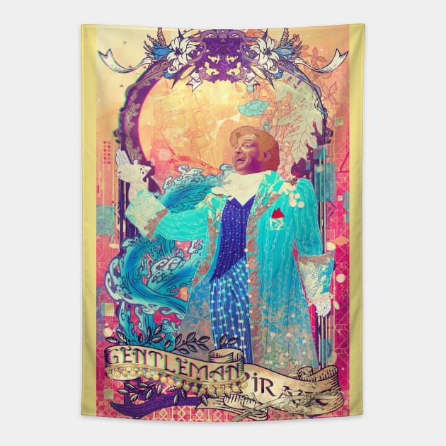 Stede Bonnet Tapestry by Zanephiri