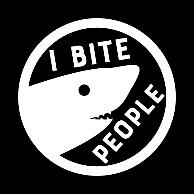 Shark Meme - I Bite People - Sharks Jaws Parody Shark Attack by ballhard