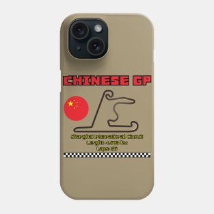 Chinese Grand Prix, Shanghai International Circuit, Formula 1, F1 Phone Case