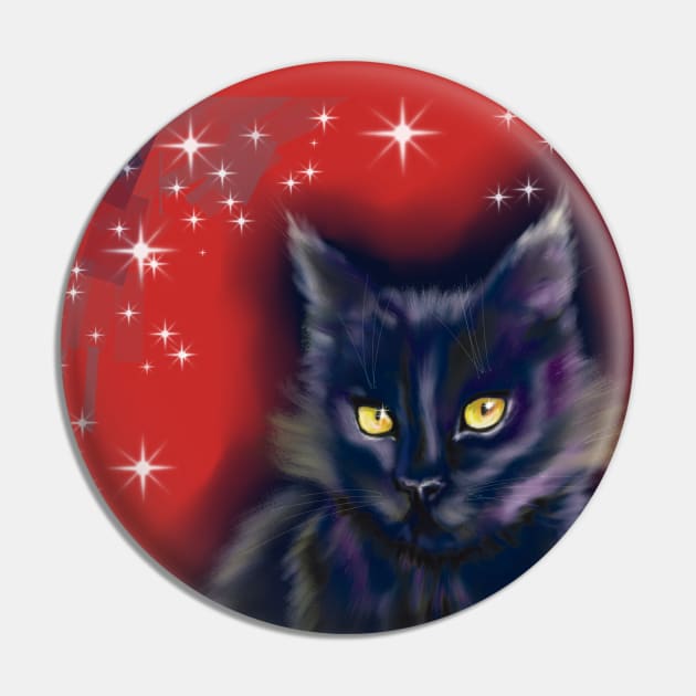 art fantastic cat Pin by Ganna_Panna