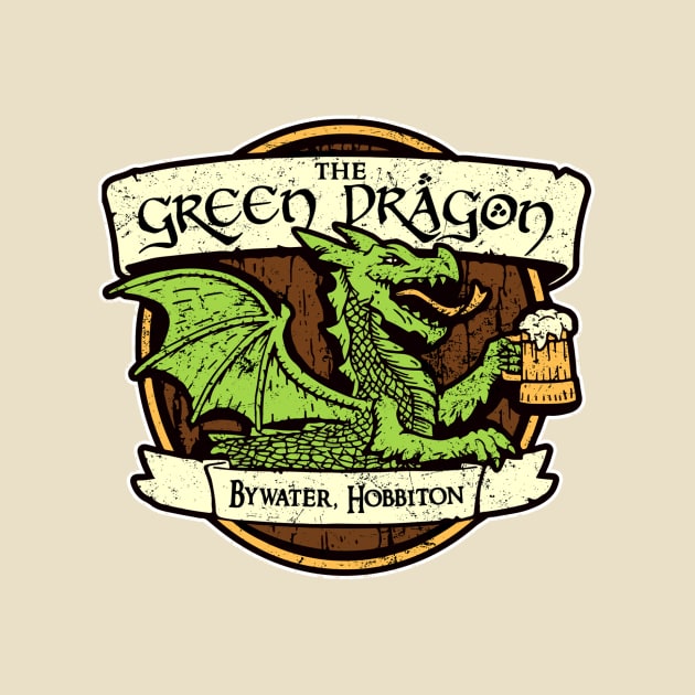 Dragon Tavern (Alt Print) by Miskatonic Designs