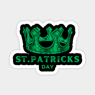 ST Patricks Day / Crown Magnet