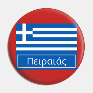 Pireas City in Greek Pin