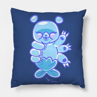 Kawaii Tardigrade Water Bear Pillow