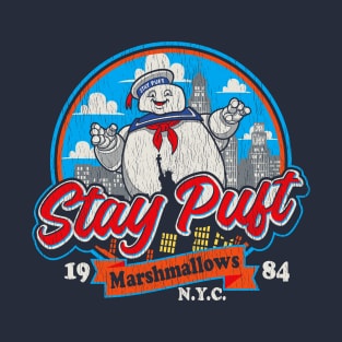 Stay Puft Dks Worn T-Shirt