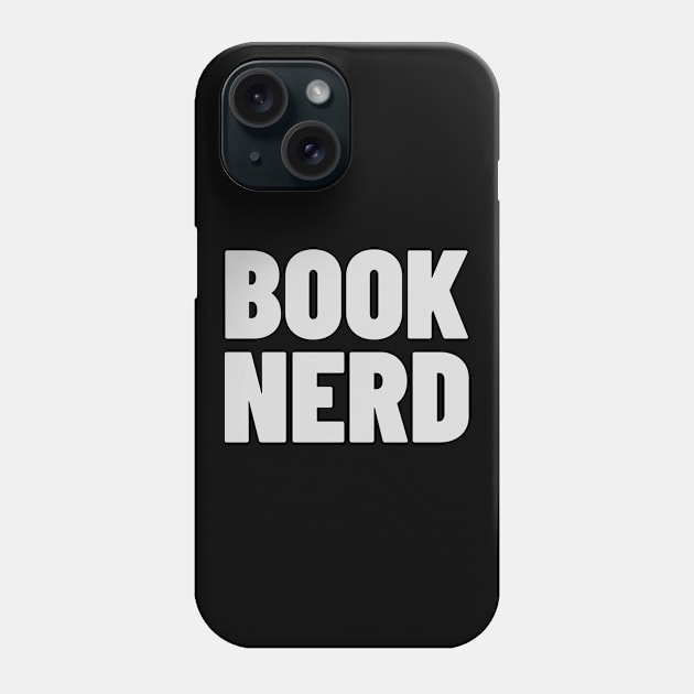 Book Nerd Phone Case by Sanworld