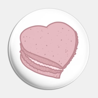 heart macaron Pin