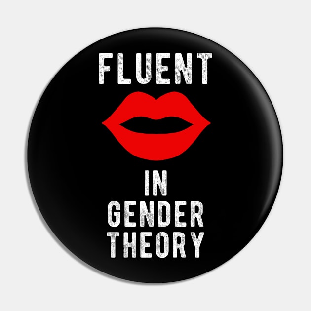 LGBT Woke Gender Theory Pin by winwinshirt