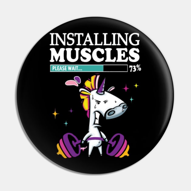 Unicorn Installing muscles please wait Pin by Kink4on